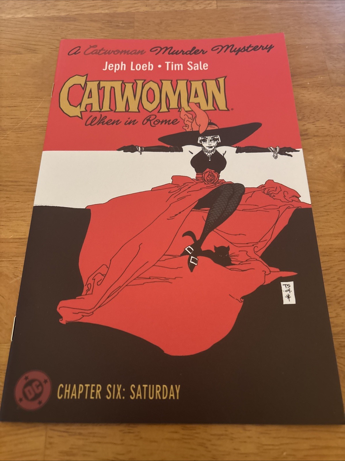 Catwoman, A Murder Mystery.  When in Rome #6 2005 DC Comics.
