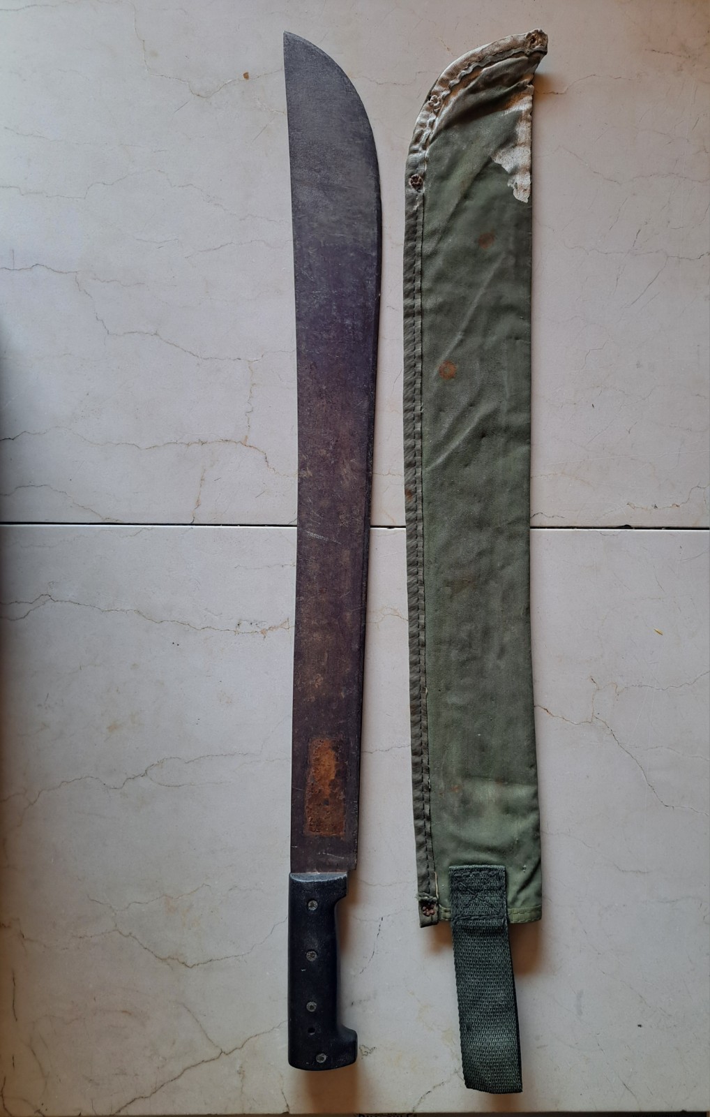 VINTAGE GAVILAN Hand Forged Machete w/ Sheath COLUMBIA