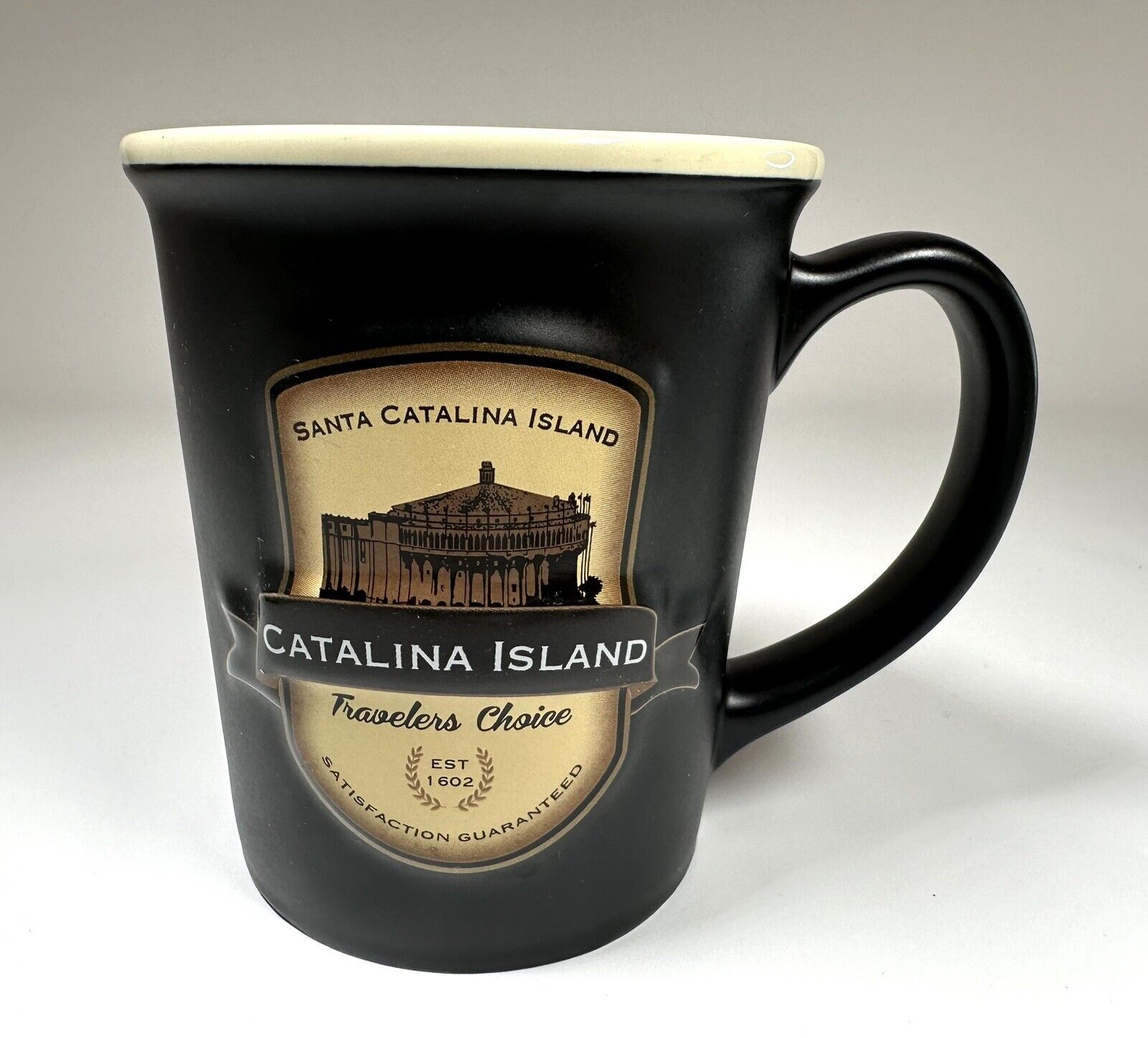 SANTA CATALINA ISLAND TRAVELERS CHOICE Large Coffee Cup Mug