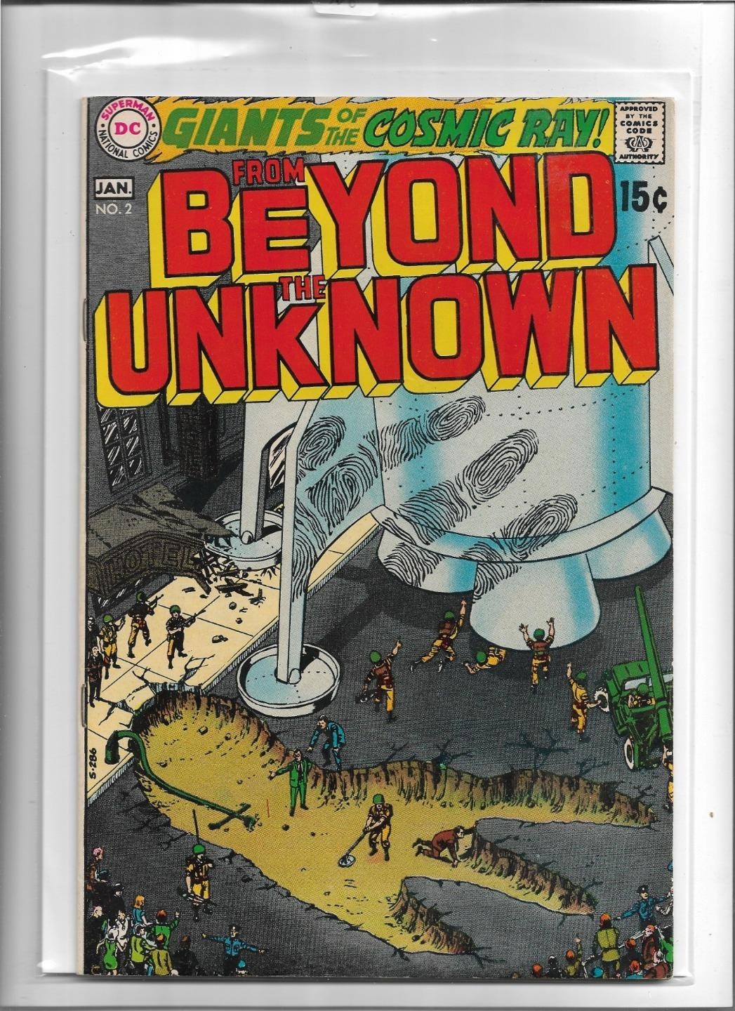FROM BEYOND THE UNKNOWN #2 1969-70 VERY FINE+ 8.5 706 NATIONAL PERIODICAL