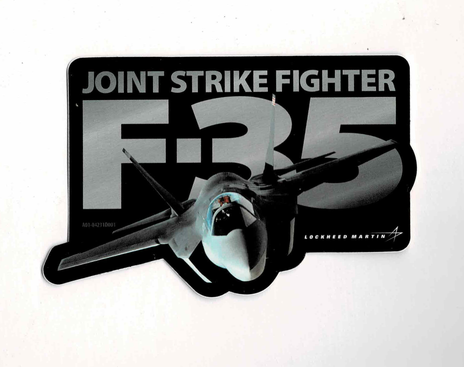 LOCKHEED MARTIN F-35 JSF JOINT STRIKE FIGHTER STICKER NOS