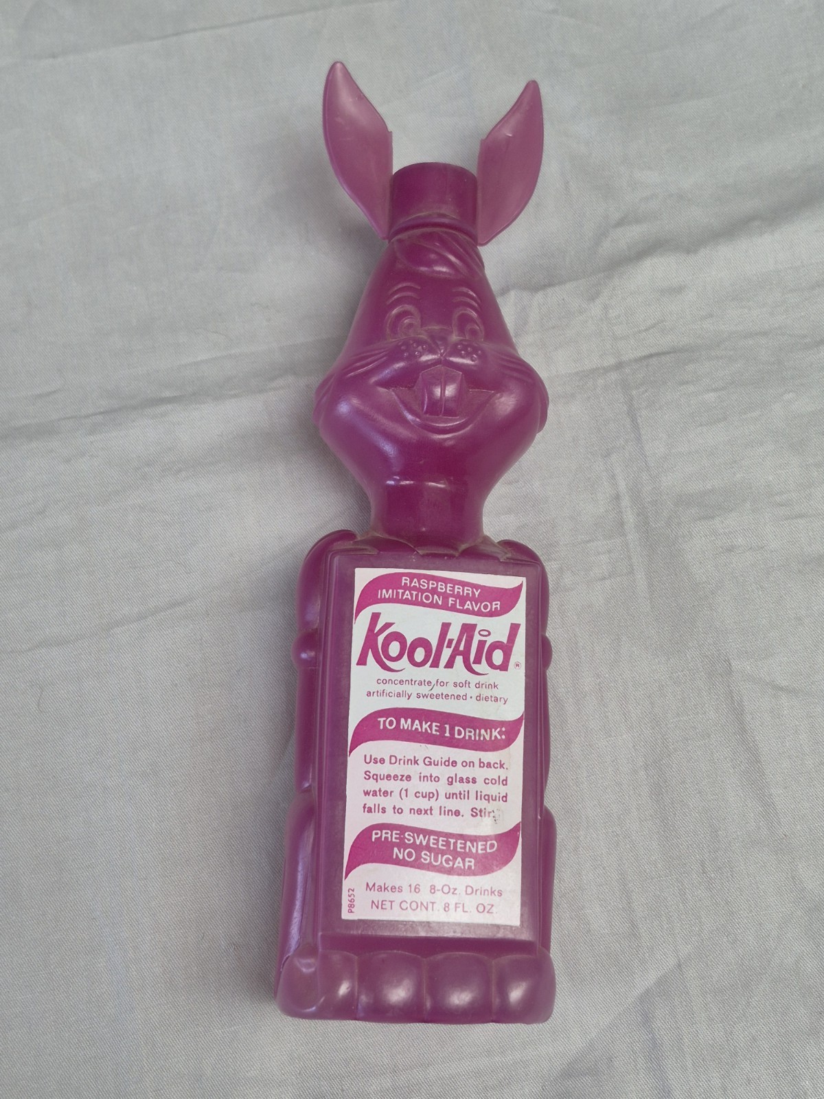 Vintage 1960's KOOL-AID BUGS BUNNY Figural Bottle/Container - Raspberry