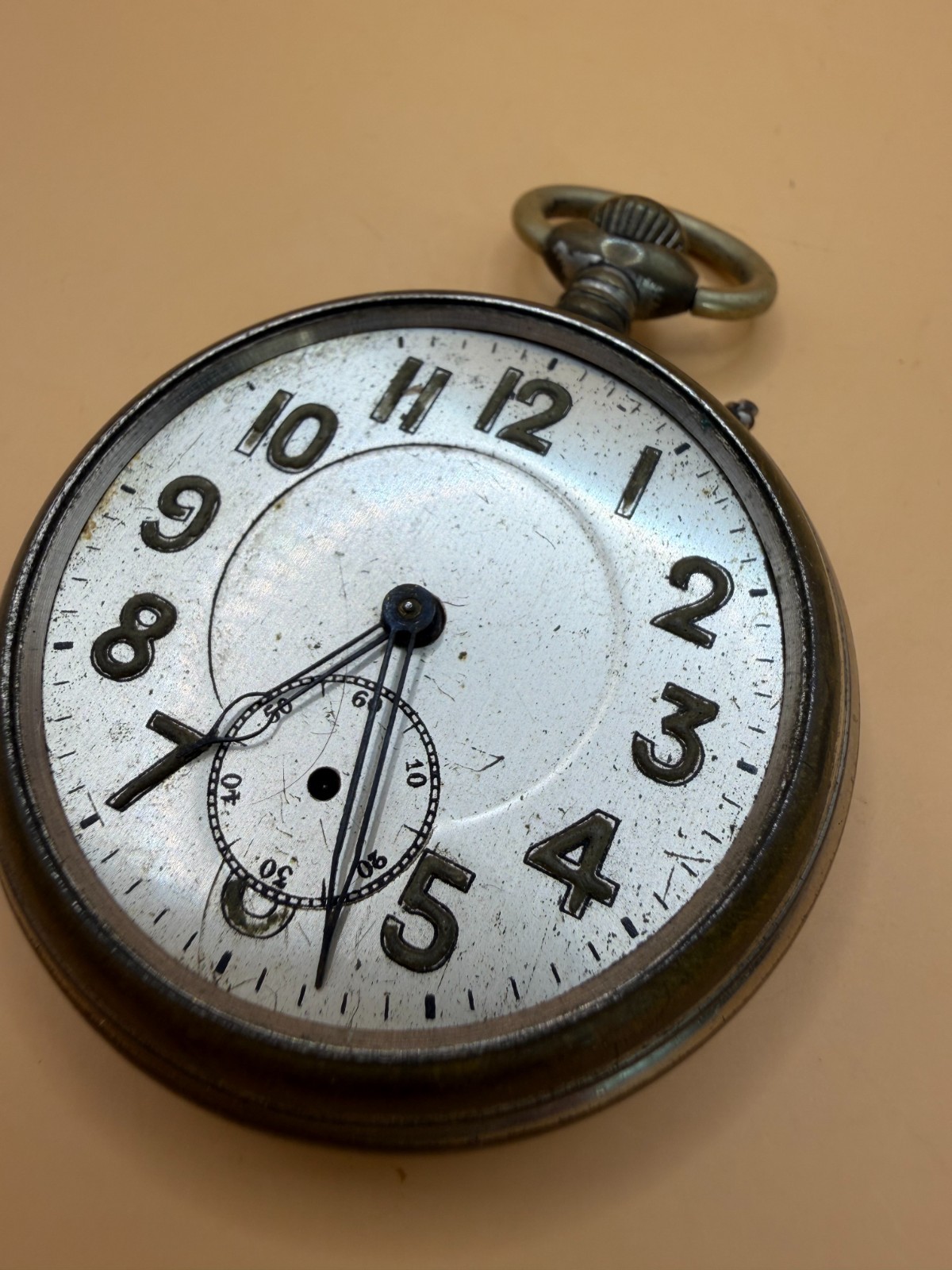 A pocket watch from World War II. Wehrmacht. WW2.