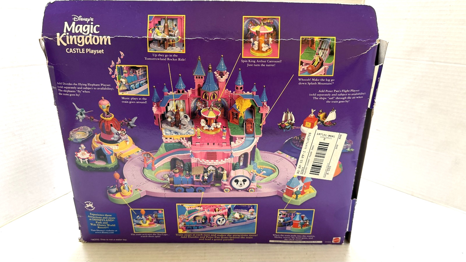 Mattel Disney Magic Kingdom Castle Playset Magical Miniatures #22468 Mattel Disney Magic Kingdom Castle Playset Magical Miniatures #22468