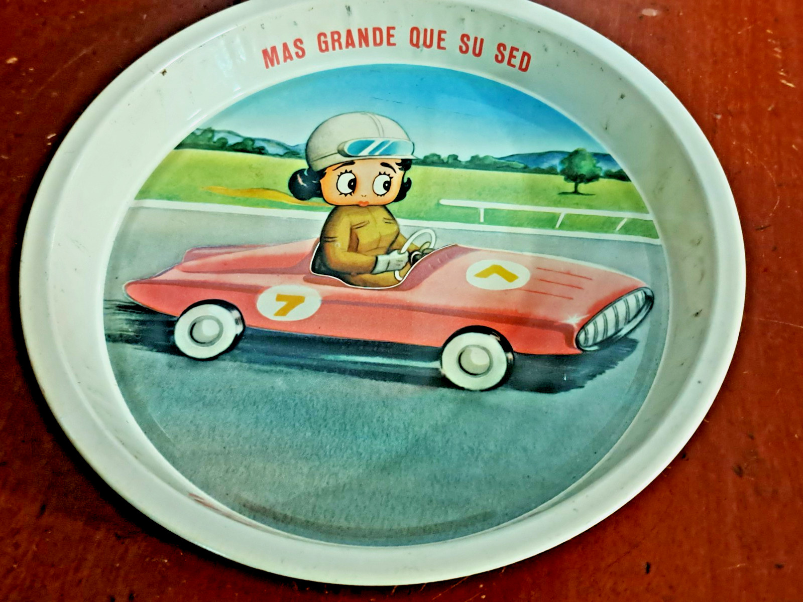 Vintage Advertising Tip Tray 6\