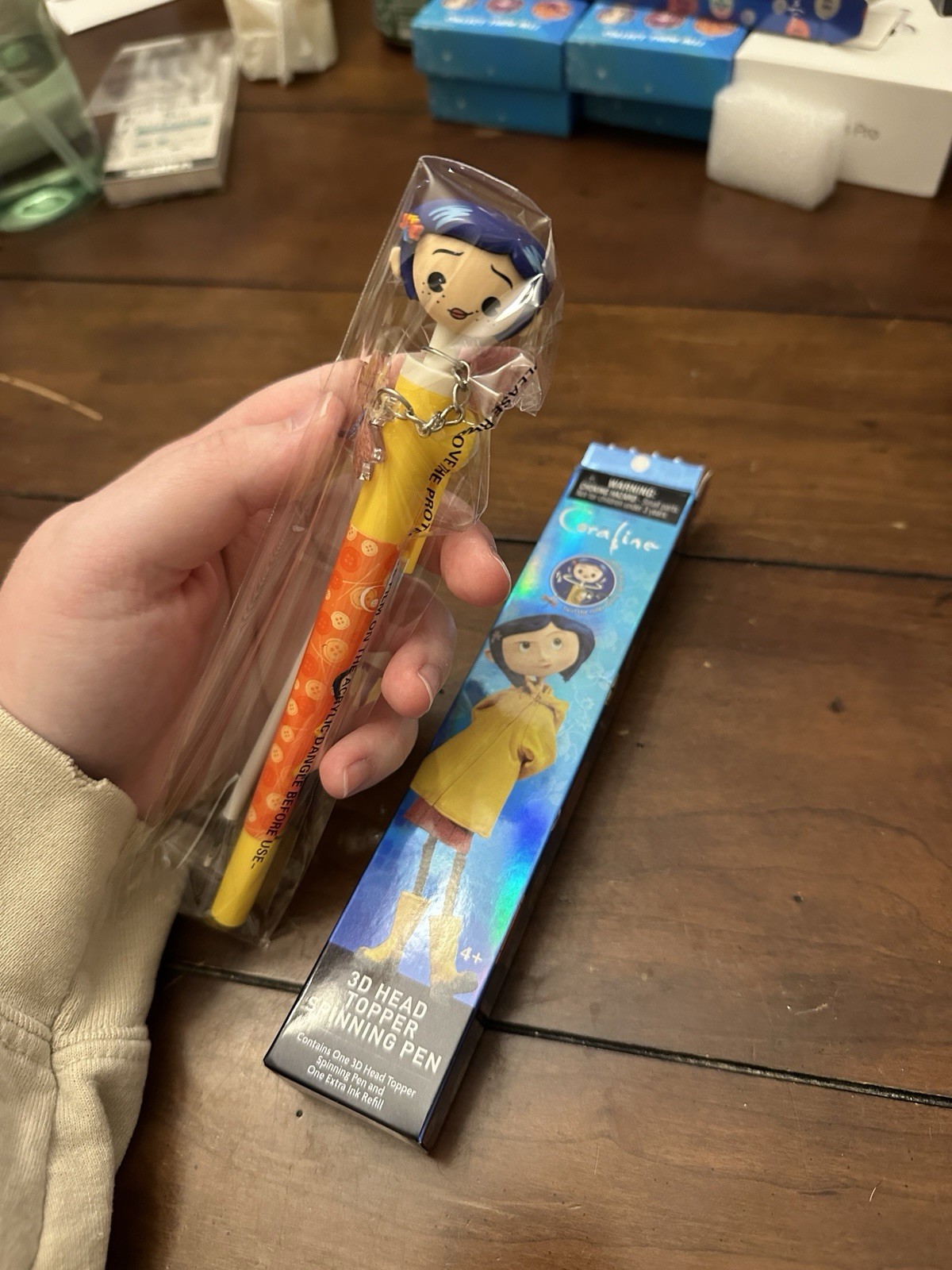 Collectibles: Coraline Spinner Pen - Laika - OPEN - New