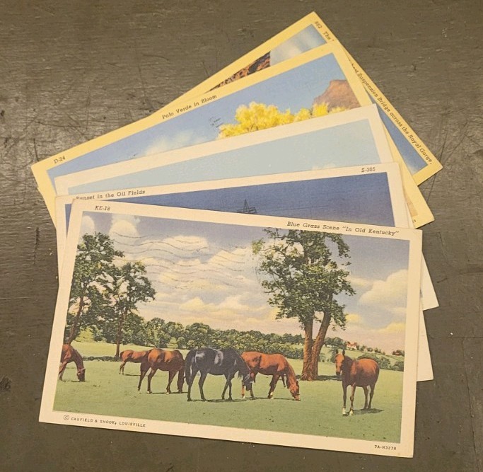 Original Extremely RARE Post Cards From WWII Great For A WWII collector