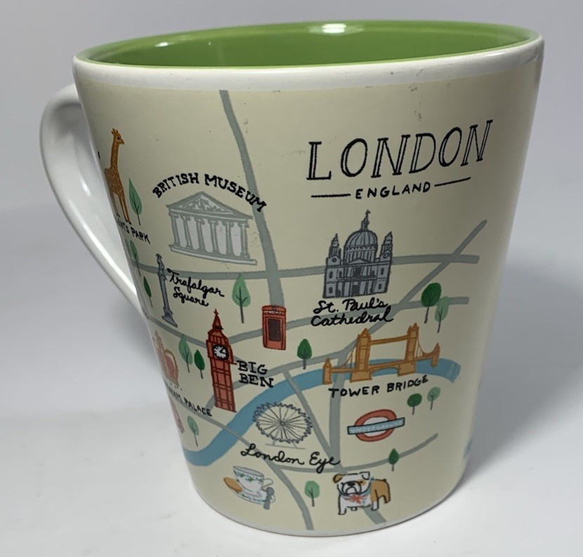 Anne Was Here 2016 Coffee Mug Collectible LONDON holds about 16 ounces Anne Was Here 2016 Coffee Mug Collectible LONDON holds about 16 ounces