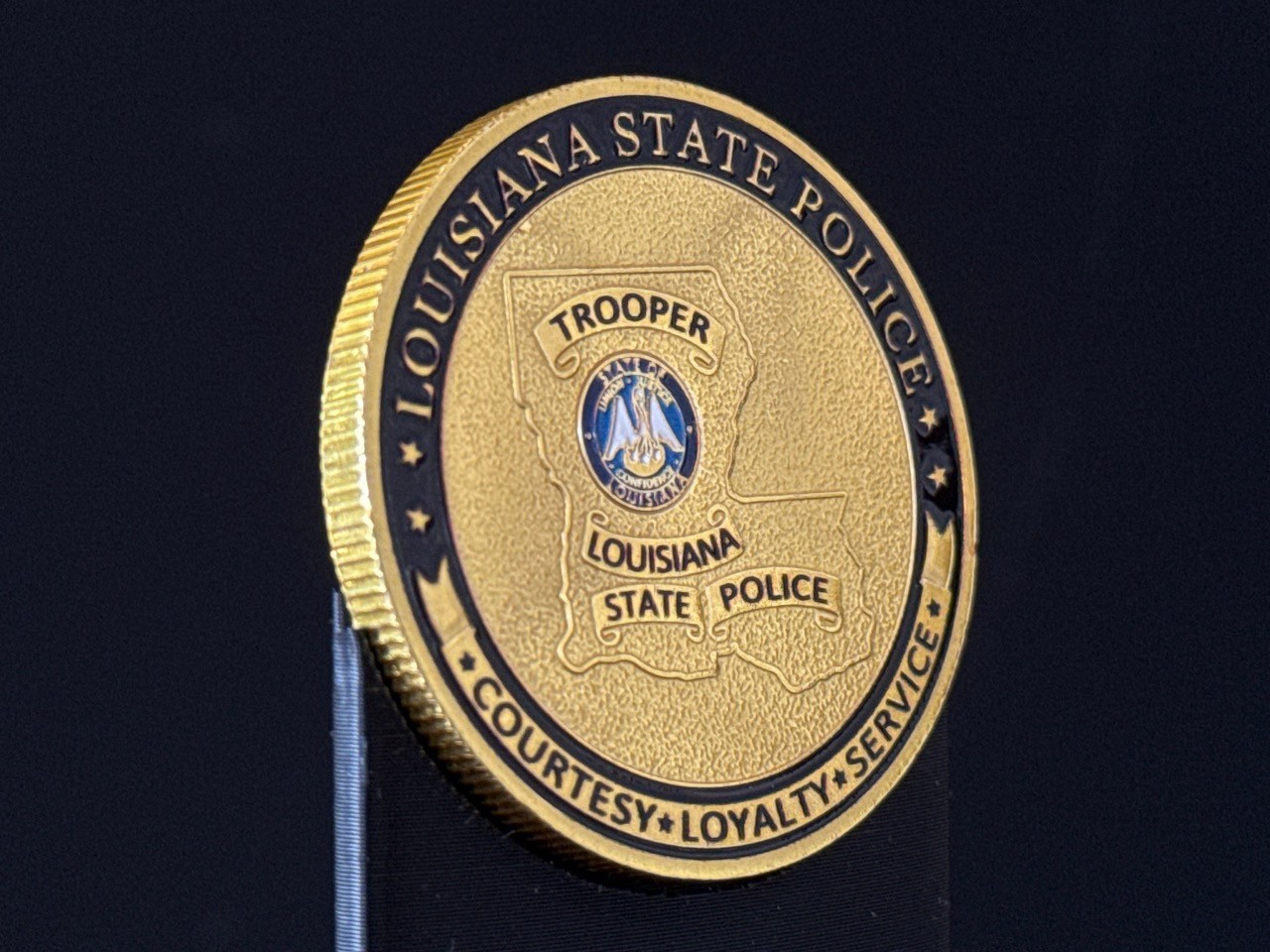 Louisiana State Police LSP Challenge Coin Louisiana State Police LSP Challenge Coin
