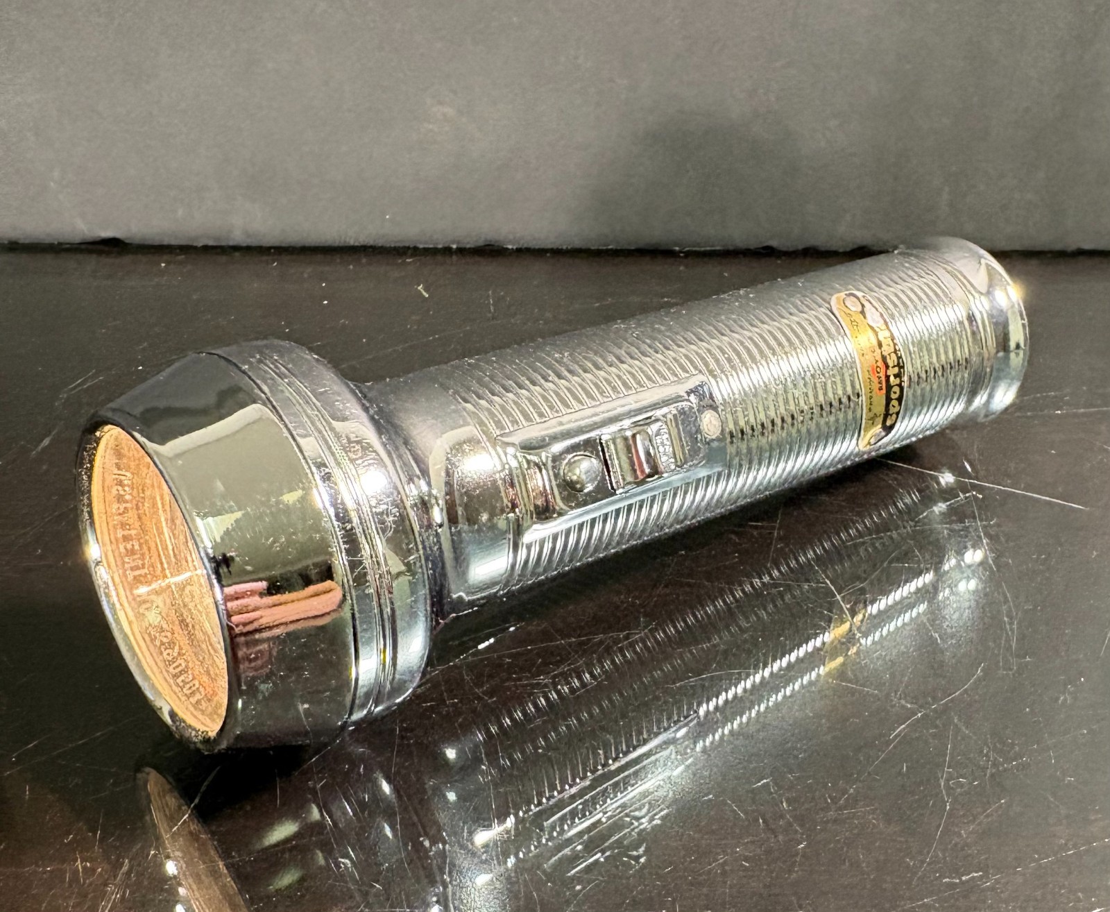 Vtg Ray-O-Vac Sportsman Premium Grade Chrome 7\