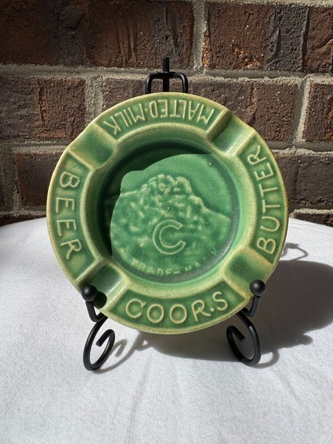 Coors Beer, malted milk, butter ashtray 20'-30's Coors Beer, malted milk, butter ashtray 20'-30's