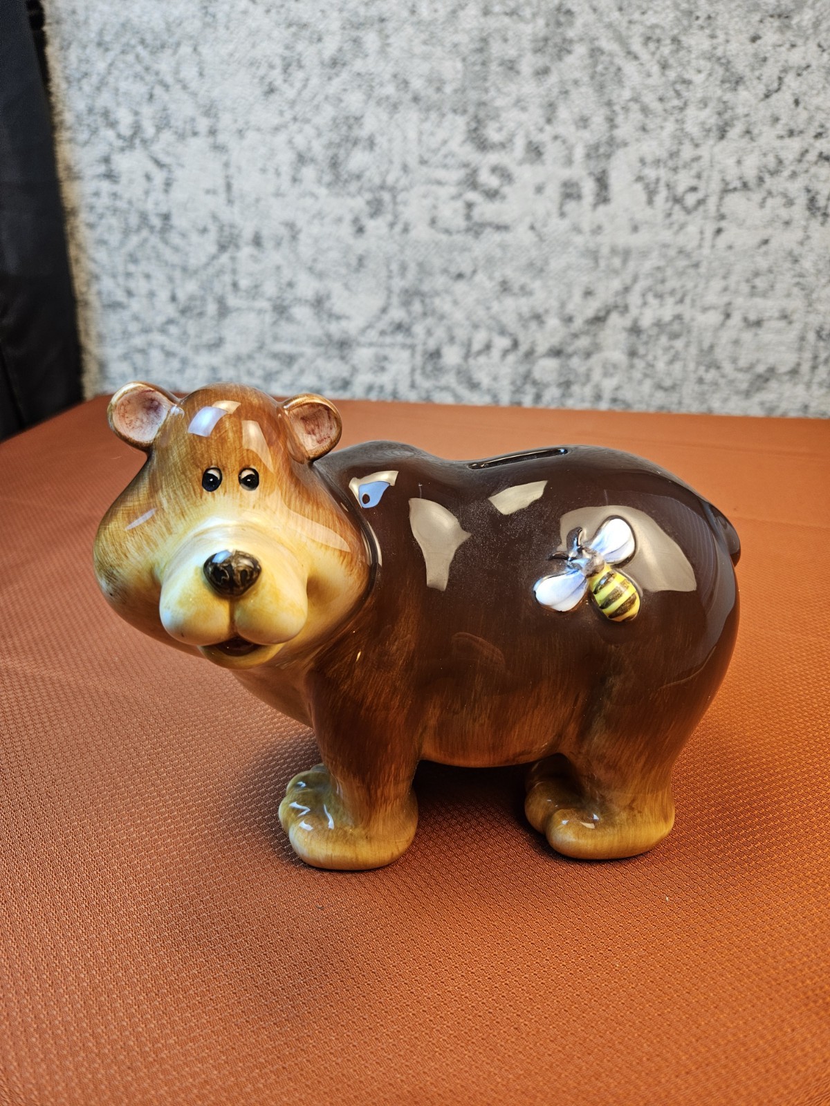 Cute Ceramic Bear Bank 7x6\