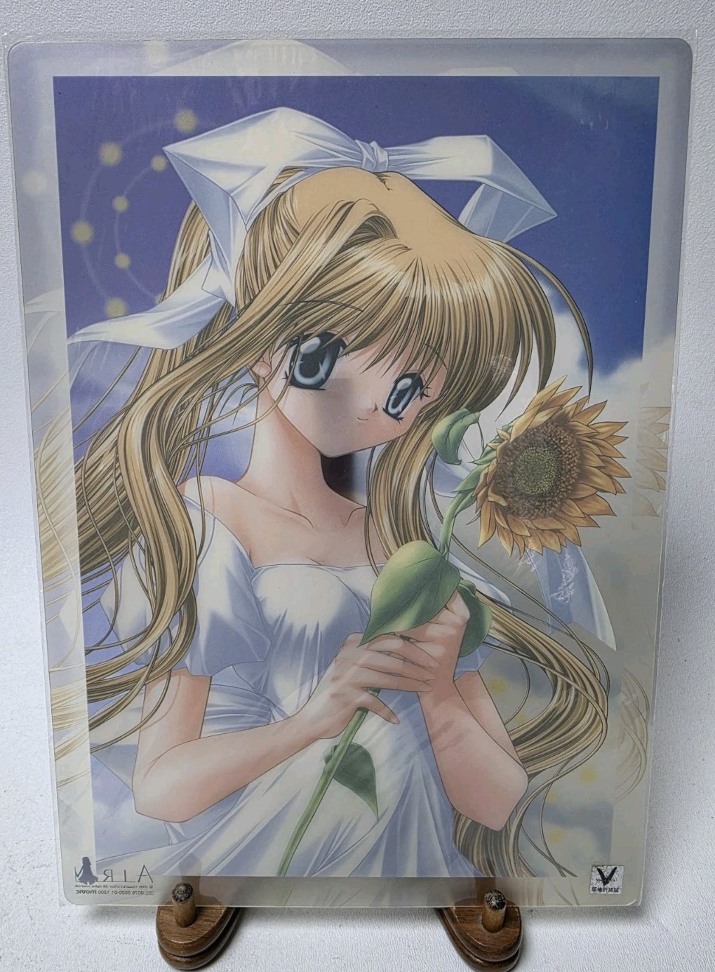 AIR Misuzu Kamio CG Card Double Sided Visual Arts Key Anime Japan Pencil Board