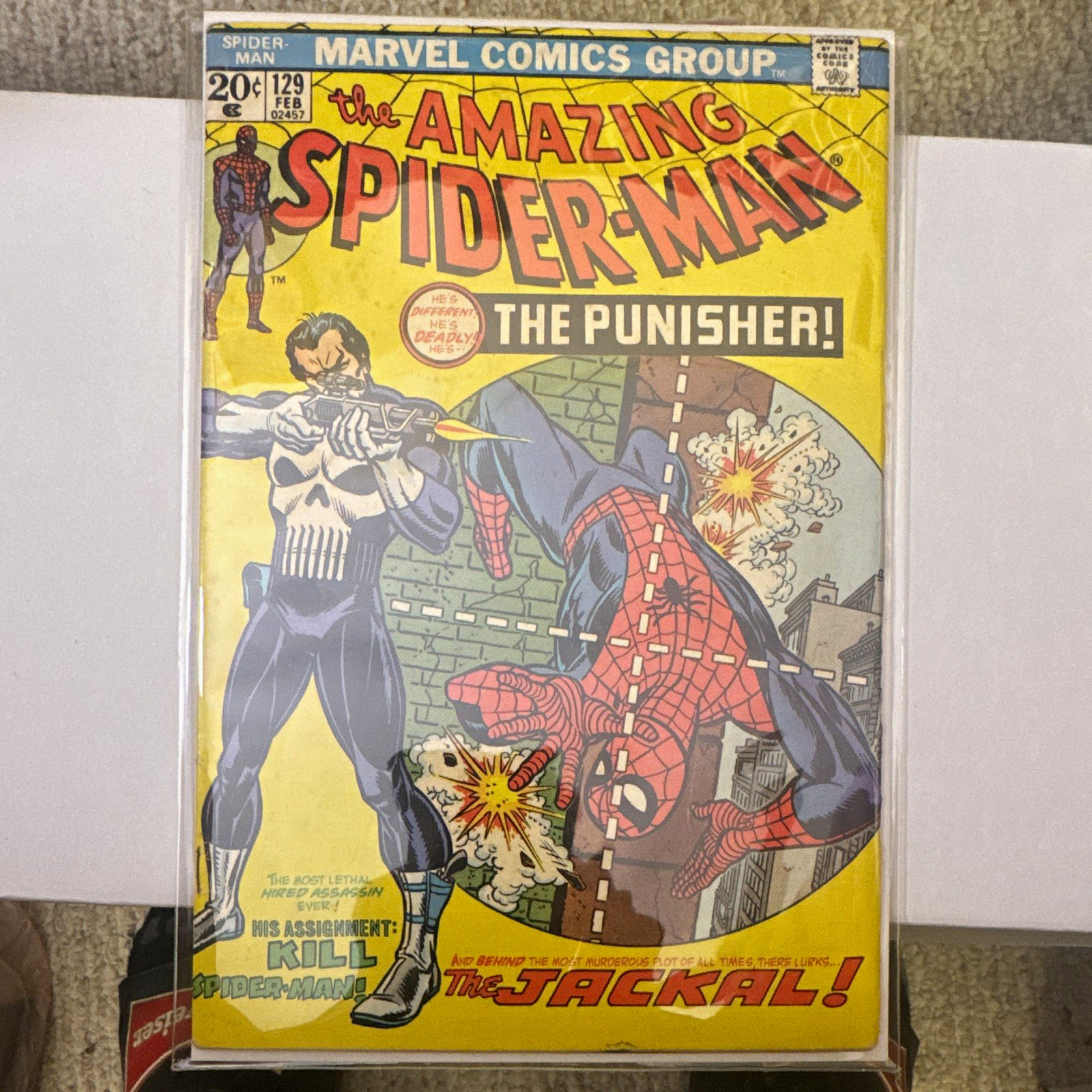 Marvel Comics The Amazing Spider-Man #129 (1974) Key 1st Punisher Conway