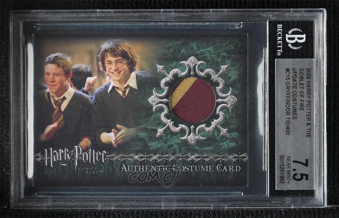 2006 Artbox and the Goblet of Fire Update 35/400 Harry Potter #C15 BGS 7.5 3zh