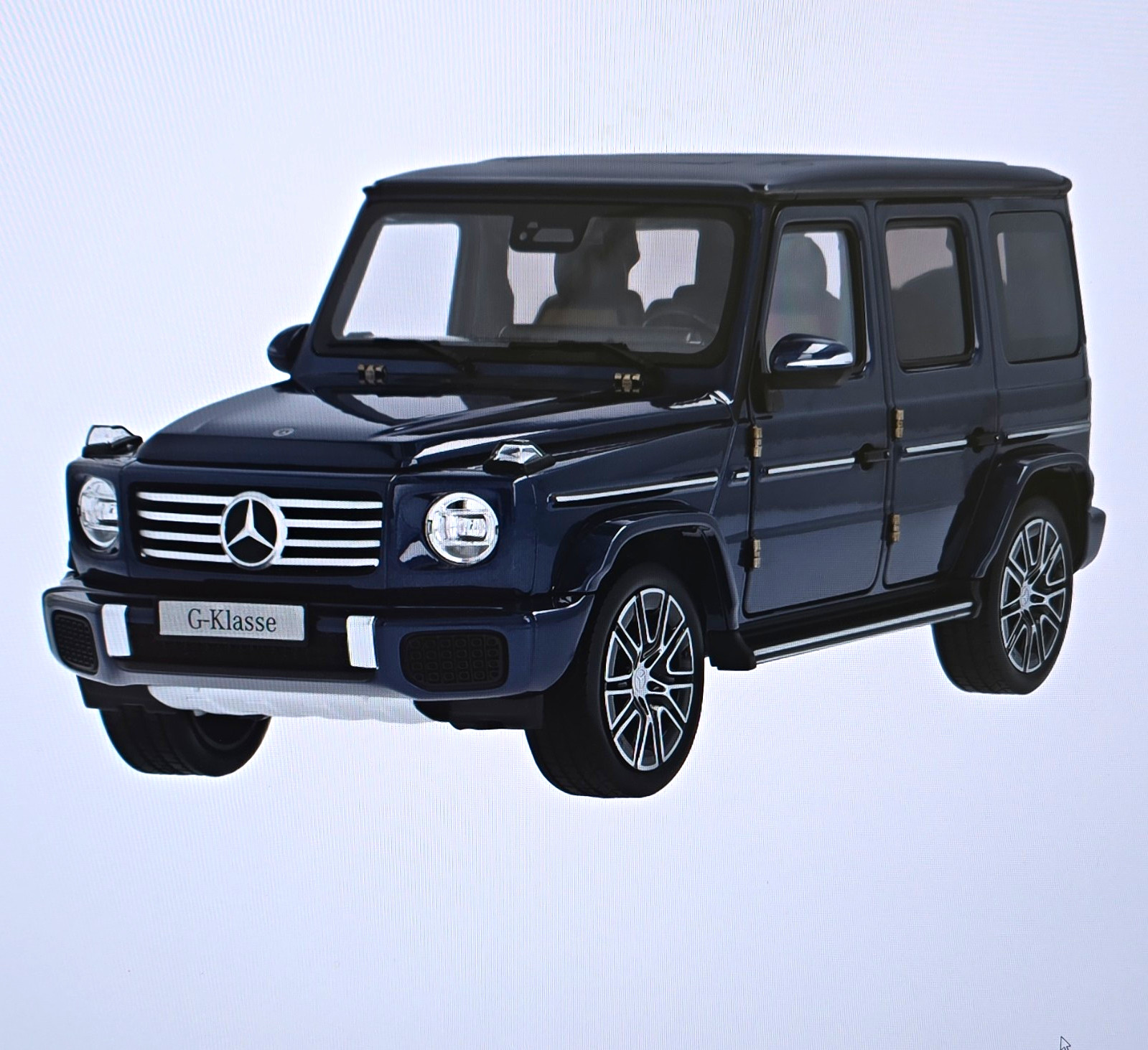 Mercedes-Benz G-Klasse (G-Class) G 500 Blue 1:18 Diecast Model SUV