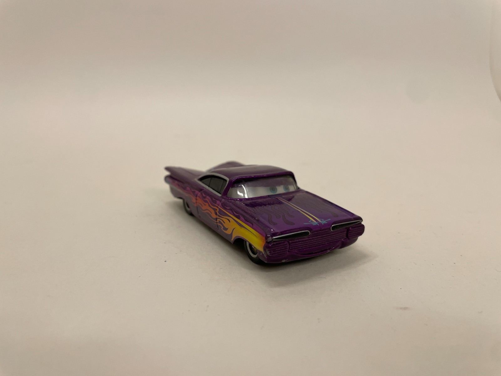 Disney Pixar Cars 1959 Chevrolet Chevy Impala Purple w/flames Ramone