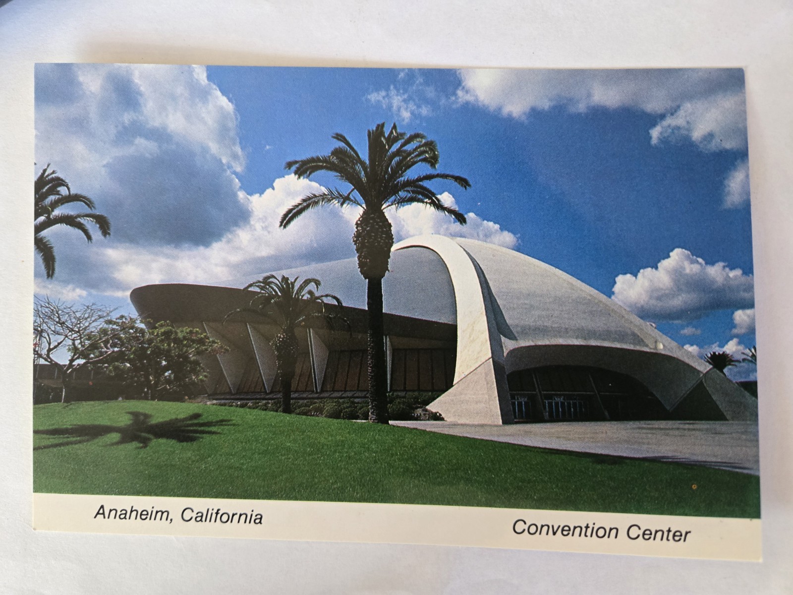 Vintage Postcard Anaheim Convention Center Anaheim, California 1980s?