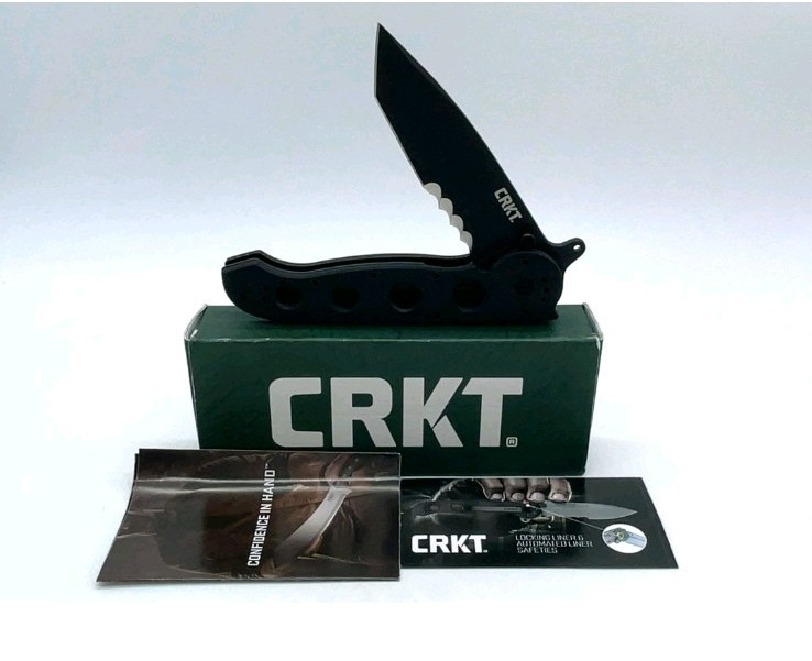 CRKT M16-14SFG Carson Design Tactical Liner Lock w/ OMP Box