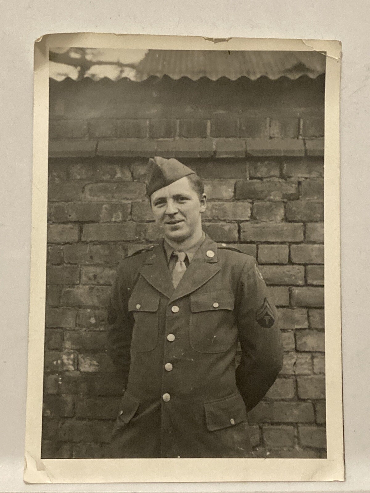 C. 1944 Hampton, Virginia Vintage Photo - WWII US Army Military - ID\'d & Labeled