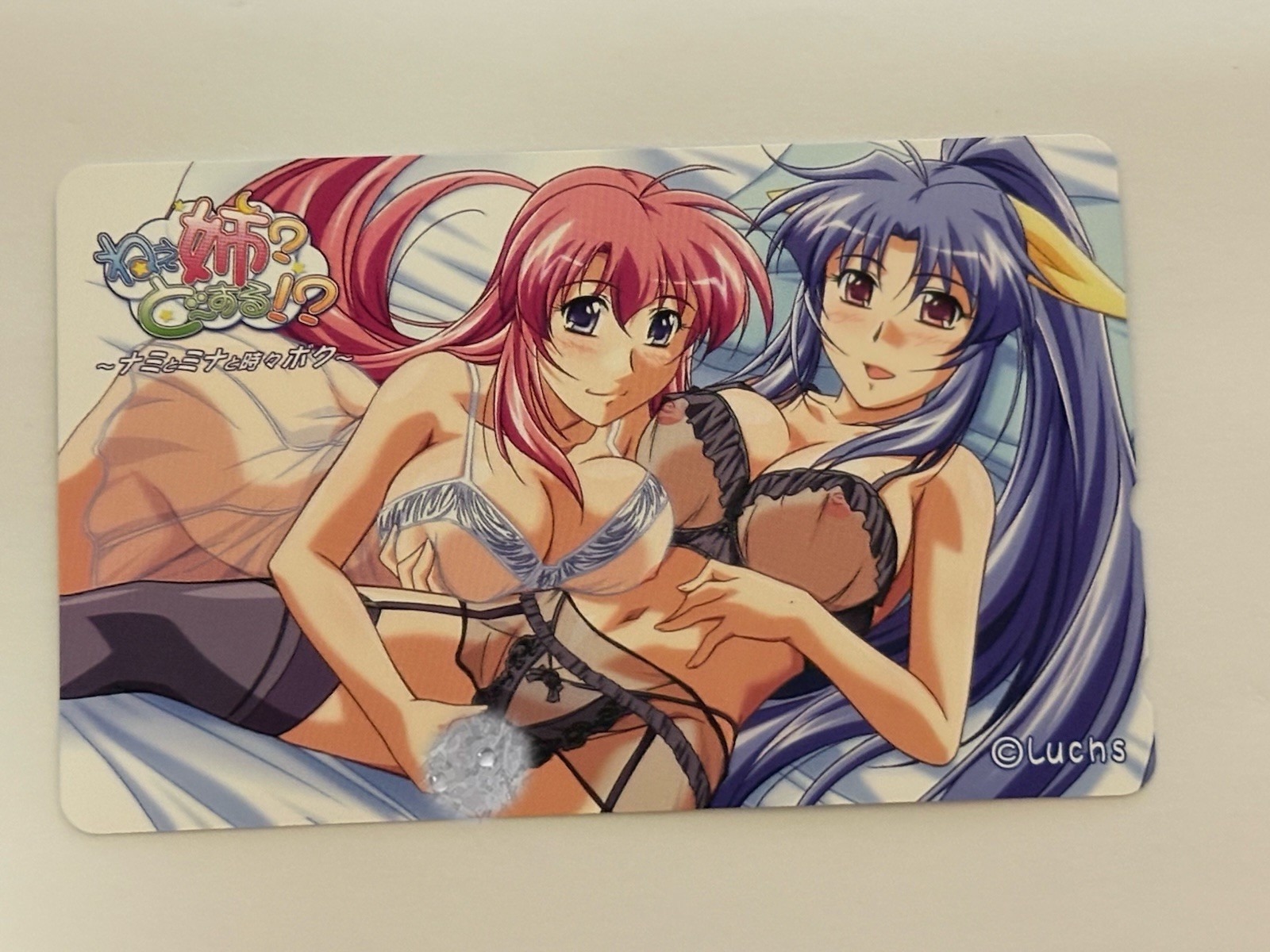 Unused 2007 Japanese Game Teleca Nee Ane Dou Suru Mina Nami
