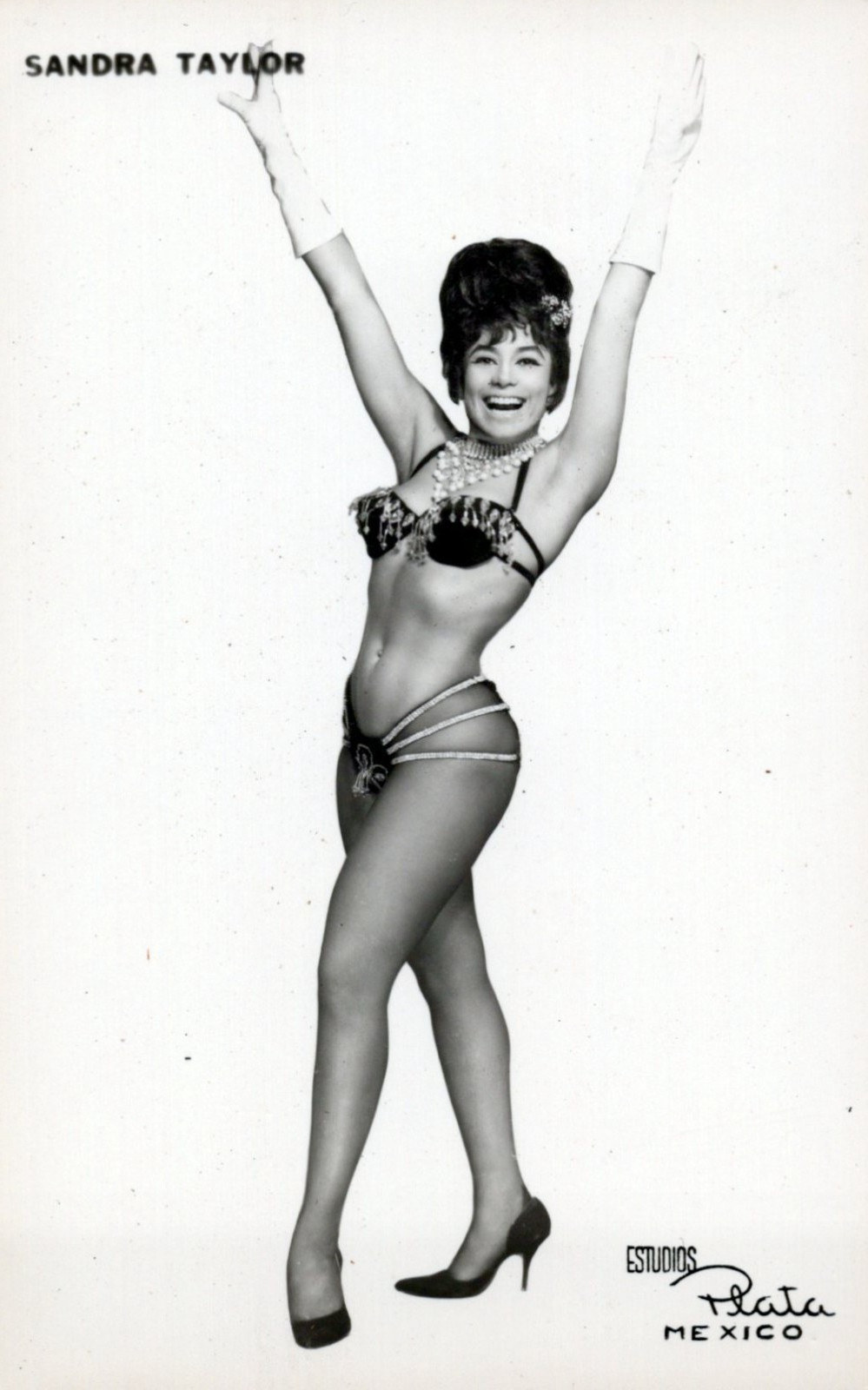 CUBA CUBAN TROPICANA NIGHT CLUB SANDRA TAYLOR CHEESECAKE 1957 ORIG PHOTO MA13