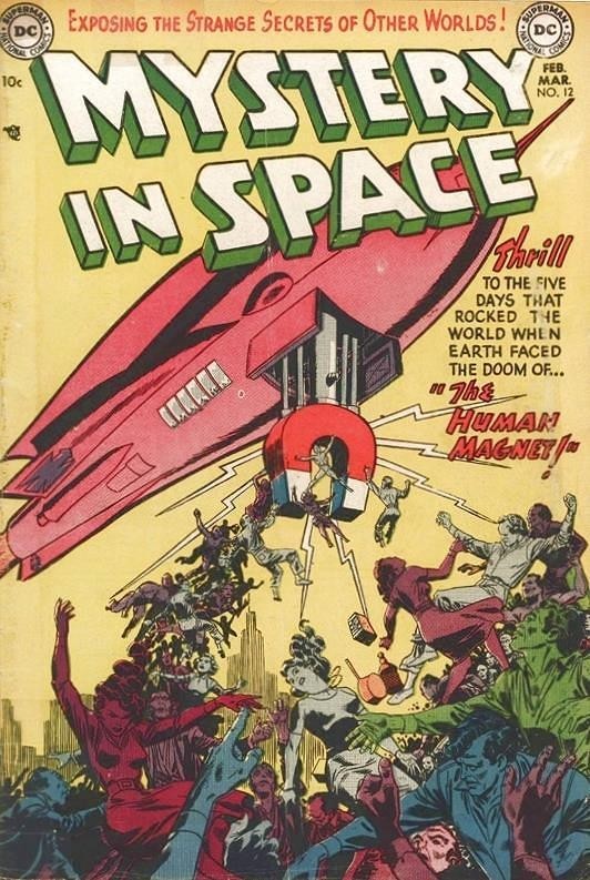 Mystery In Space #12 Photocopy Comic Book Mystery In Space #12 Photocopy Comic Book