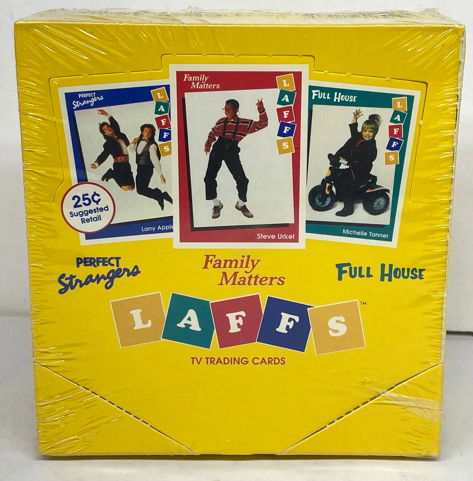 1991 Laffs TV Trading Card Box Sealed 36CT Impel Family Matters Full House 1991 Laffs TV Trading Card Box Sealed 36CT Impel Family Matters Full House