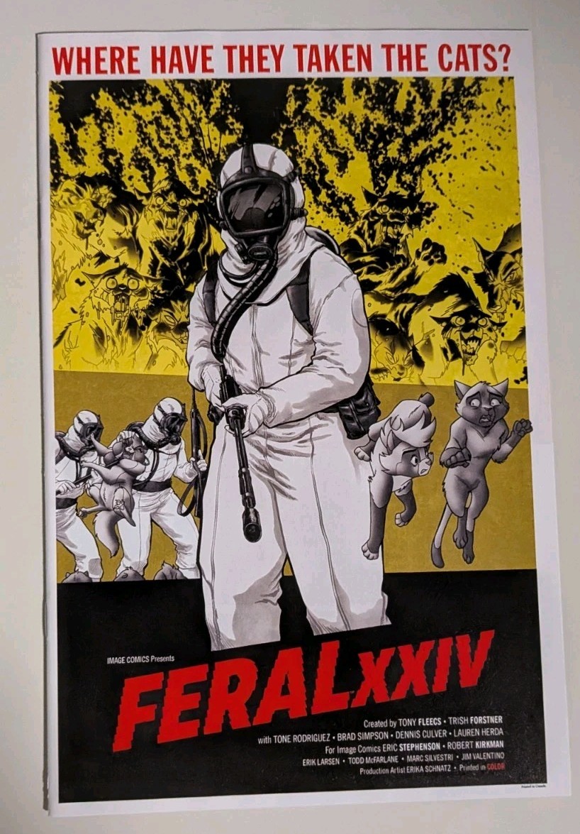 FERAL #24 06/24/2026 NM-/VF+ CVR B TRISH FORSTNER & PASSALAQUA IMAGE COMICS
