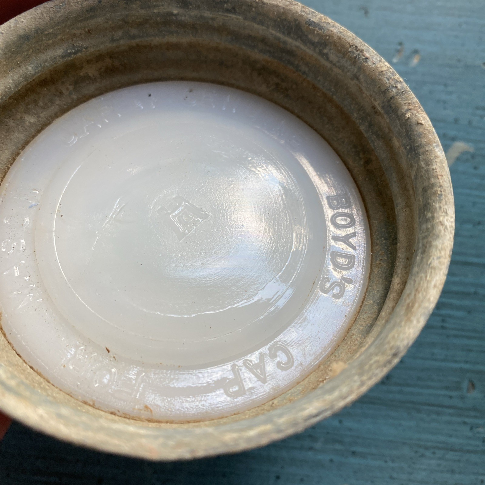 Vintage Genuine BOYD Cap Lid for Mason Canning Jar - Zinc Lid