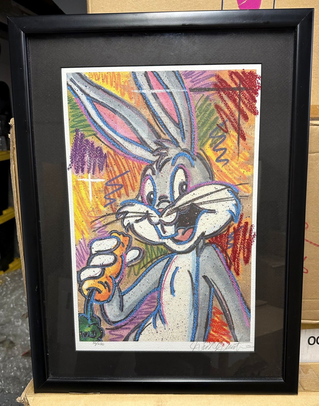 Bugs Bunny Dick Duerrstein Bugs Bunny Lithograph
