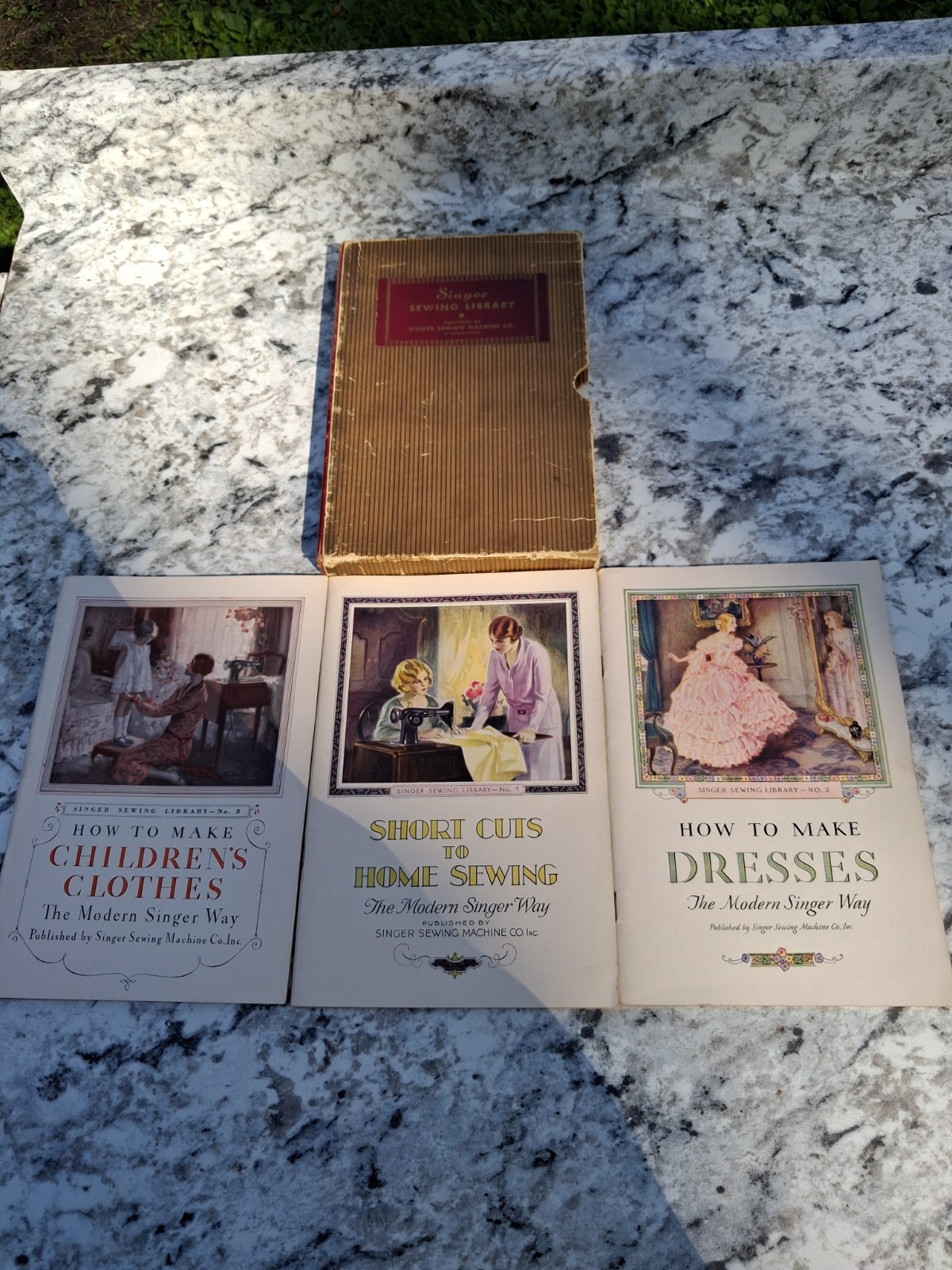1930's Singer Sewing Library Vintage Original Booklets: Dresses & Kids Clothes 1930's Singer Sewing Library Vintage Original Booklets: Dresses & Kids Clothes