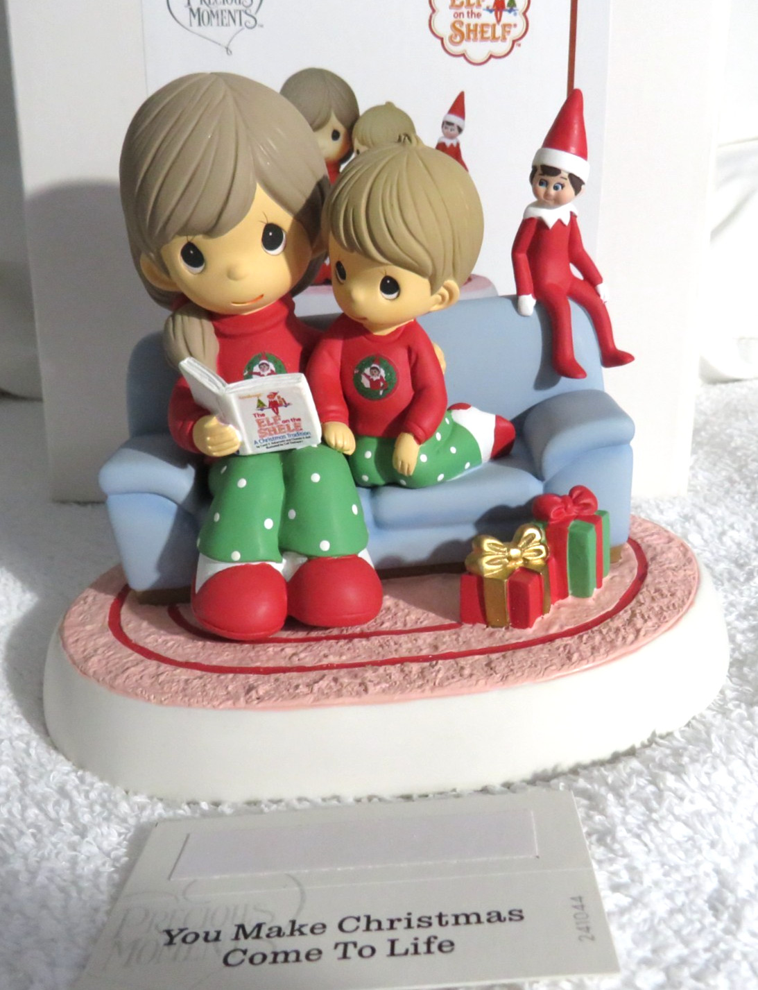 Precious Moments The Elf on the Shelf You Make Christmas Come To Life Boy 241044