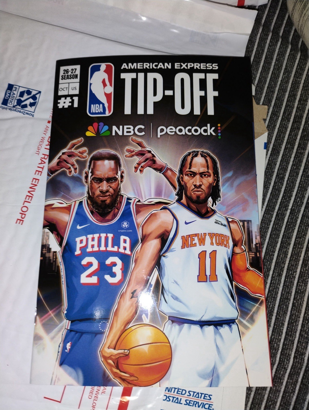 2026 NBA American Express LeBron James Complexcon Comic #1 NBA Tip-Off 2026-27