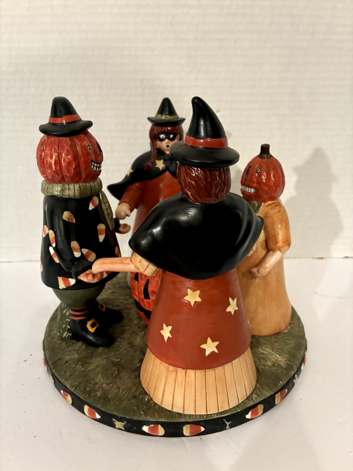 Halloween Yankee Candle Witch & Pumpkin Ceramic Candle Holder Halloween Yankee Candle Witch & Pumpkin Ceramic Candle Holder