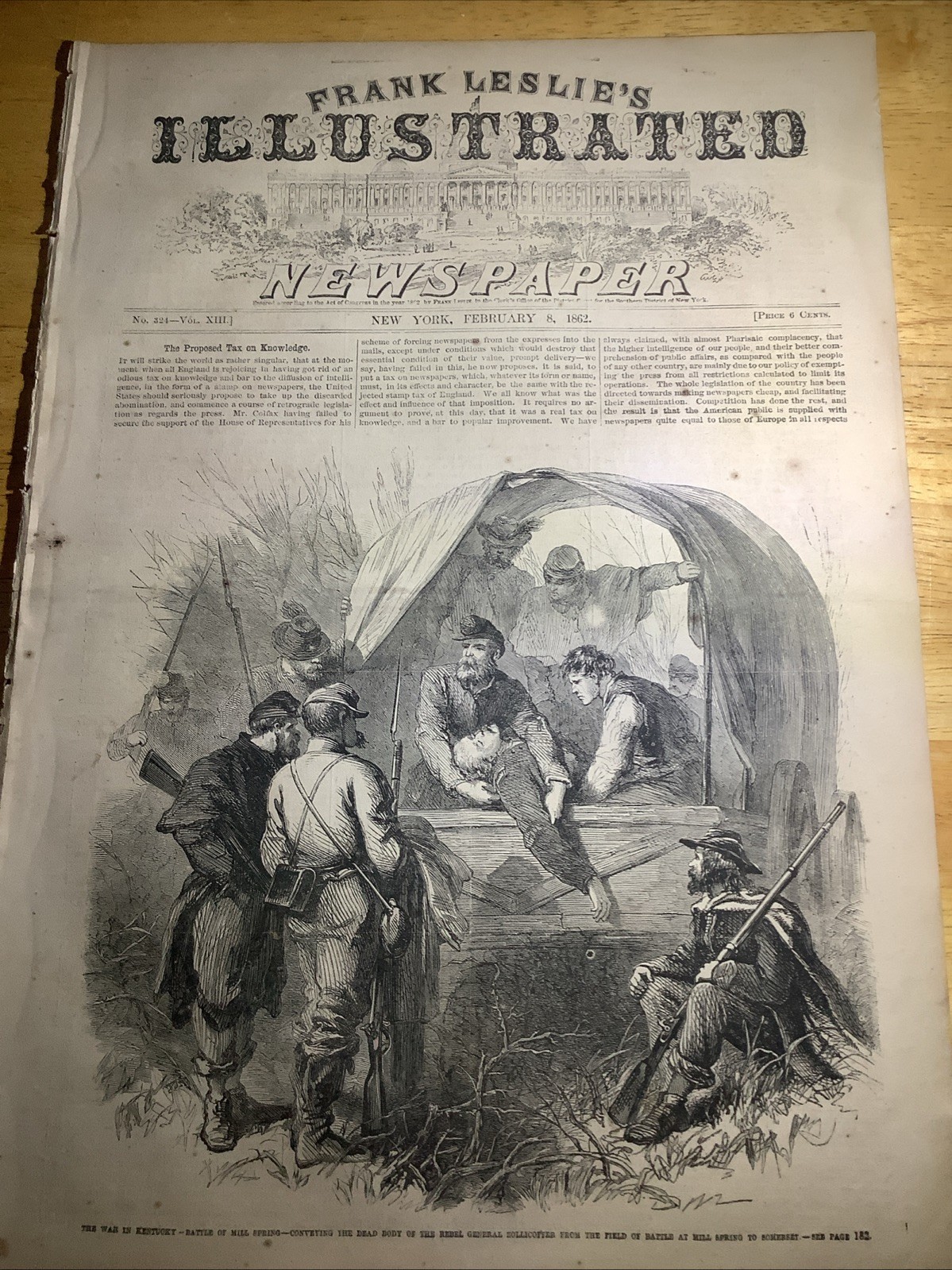 1862 FRANK LESLIE’S CIVIL WAR NEWSPAPER ~ GREAT CIVIL WAR ERA CONTENT 🇺🇸