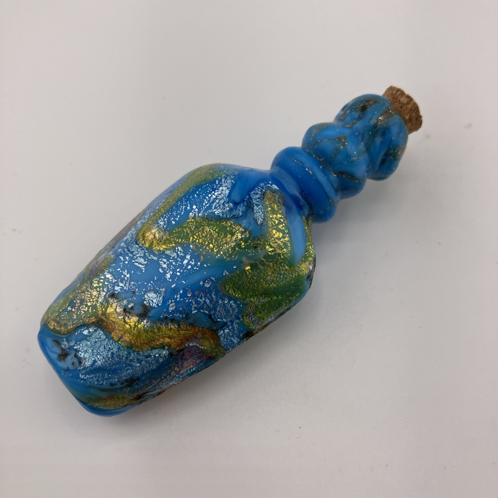 Murano Venetian Scent Bottle Giacomo Franchini Antique 19th C Missing Mounts