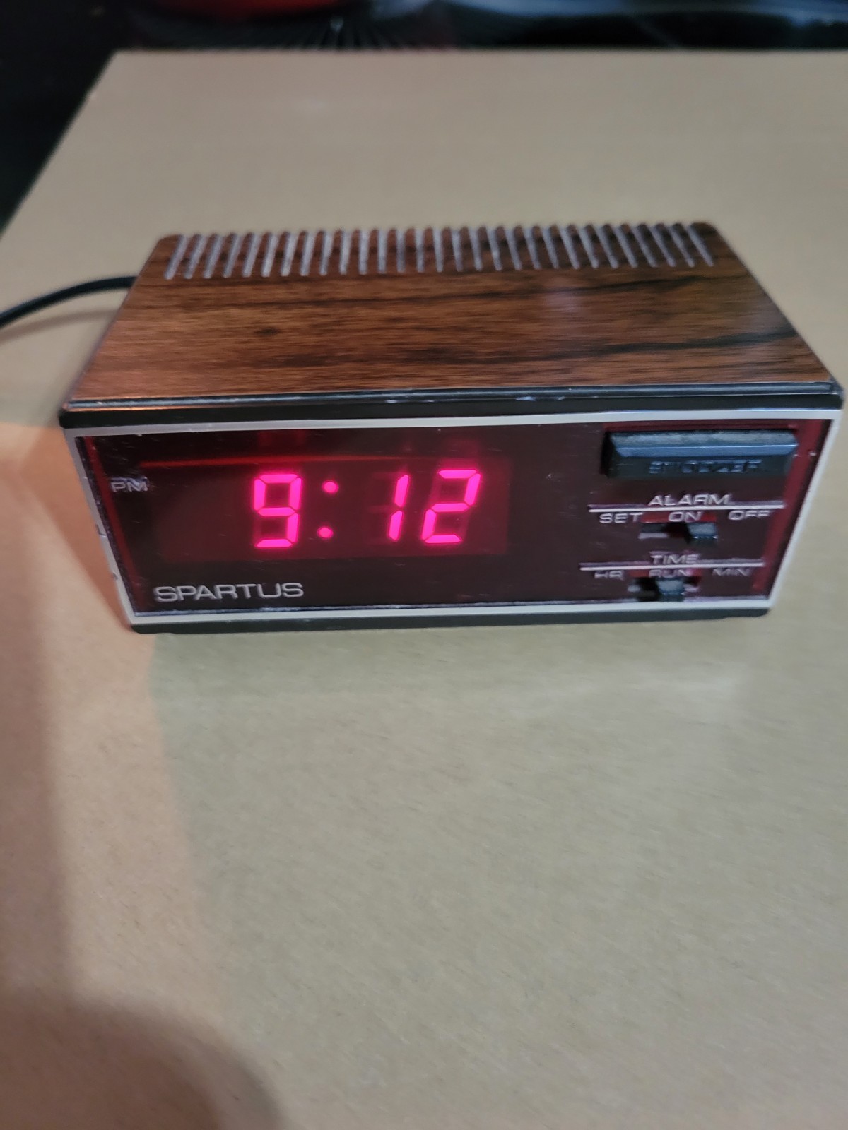Vintage Spartus Digital Alarm Clock~Model 1138, 4 Vintage Spartus Digital Alarm Clock~Model 1138, 4
