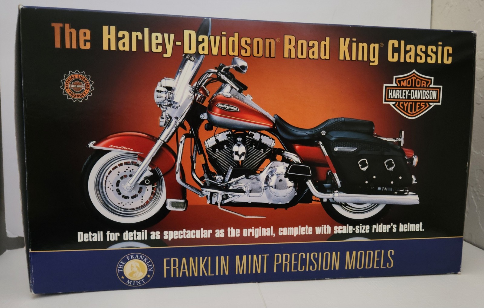 1999 Harley Davidson Road King Classic - The Franklin Mint Precision Model
