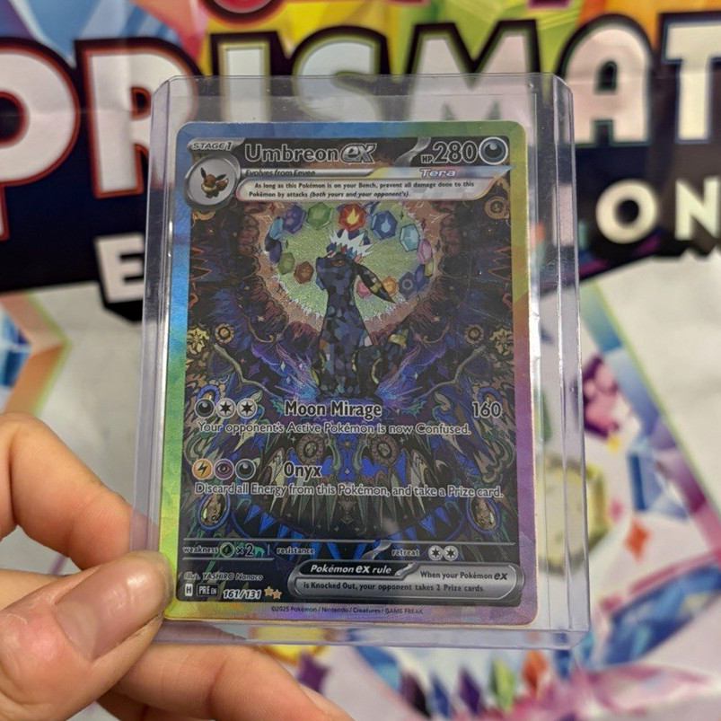 Umbreon ex SV: Prismatic Evolutions 161/131 Foil Rare ENG Pokemon TCG 6+