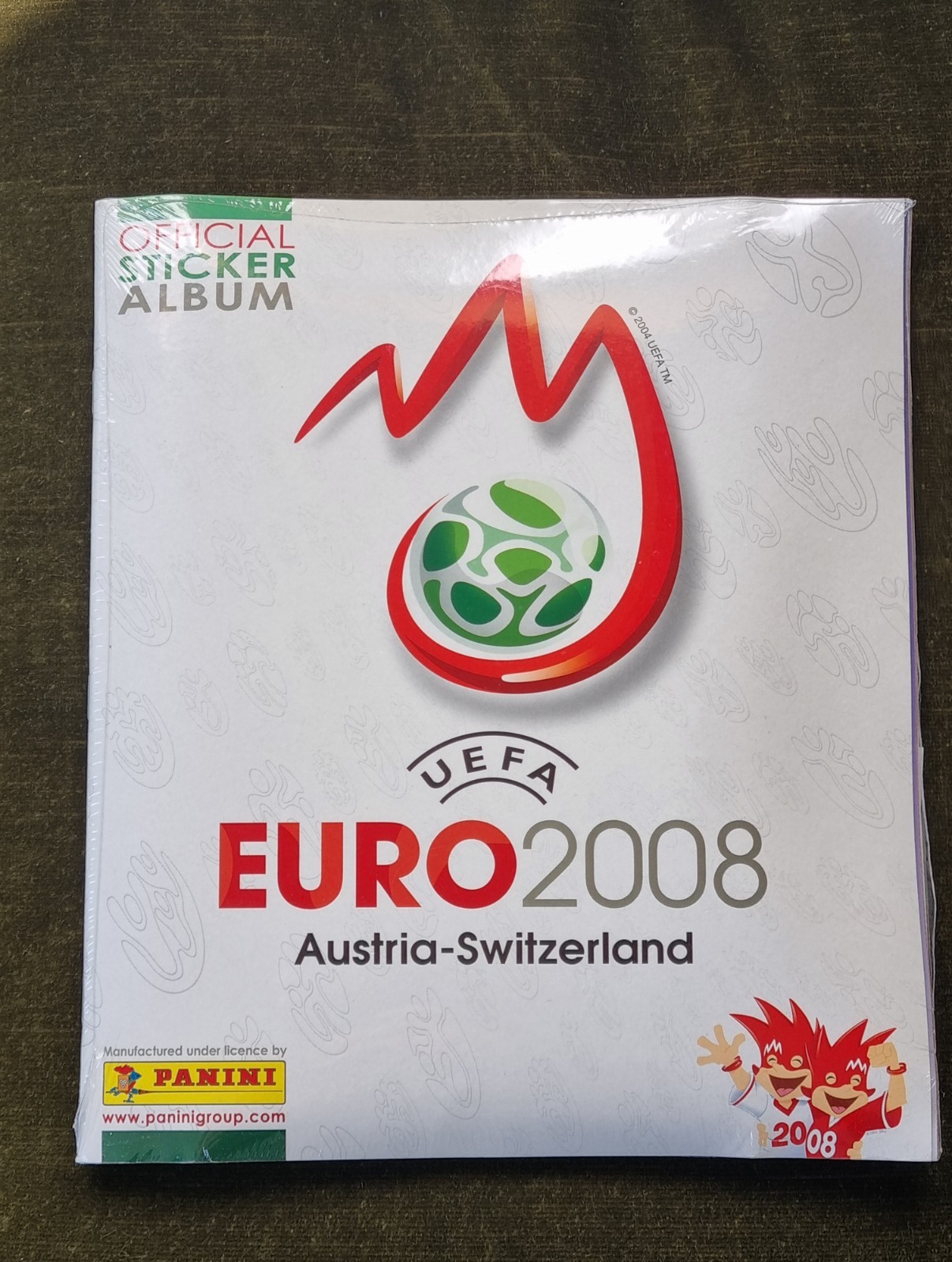 Panini UEFA EURO 2008 Album+Full Sticker Set - Factory Sealed ed. Italiana Panini UEFA EURO 2008 Album+Full Sticker Set - Factory Sealed ed. Italiana