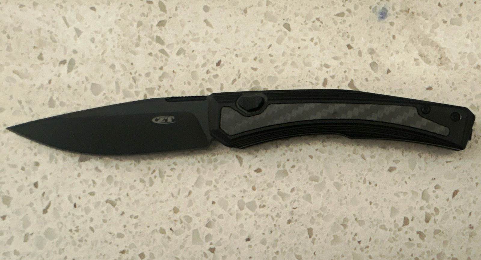 Zero Tolerance 0556 AUTO BLK Titanium Magnacut | Carbon Fiber