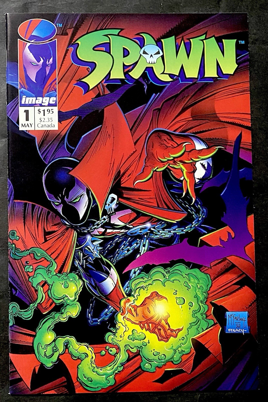 Spawn #1 NM/MT Origin McFarlane