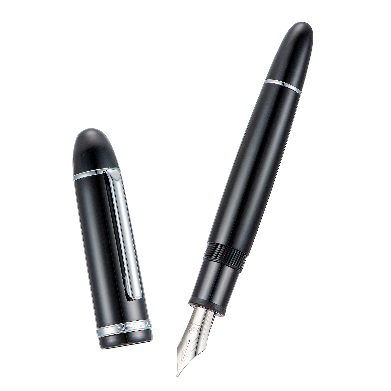 Jinhao X159 Fountain Pen #8 EF/F/M Nib, Golden/Silver Resin Big Size Gift Pen 