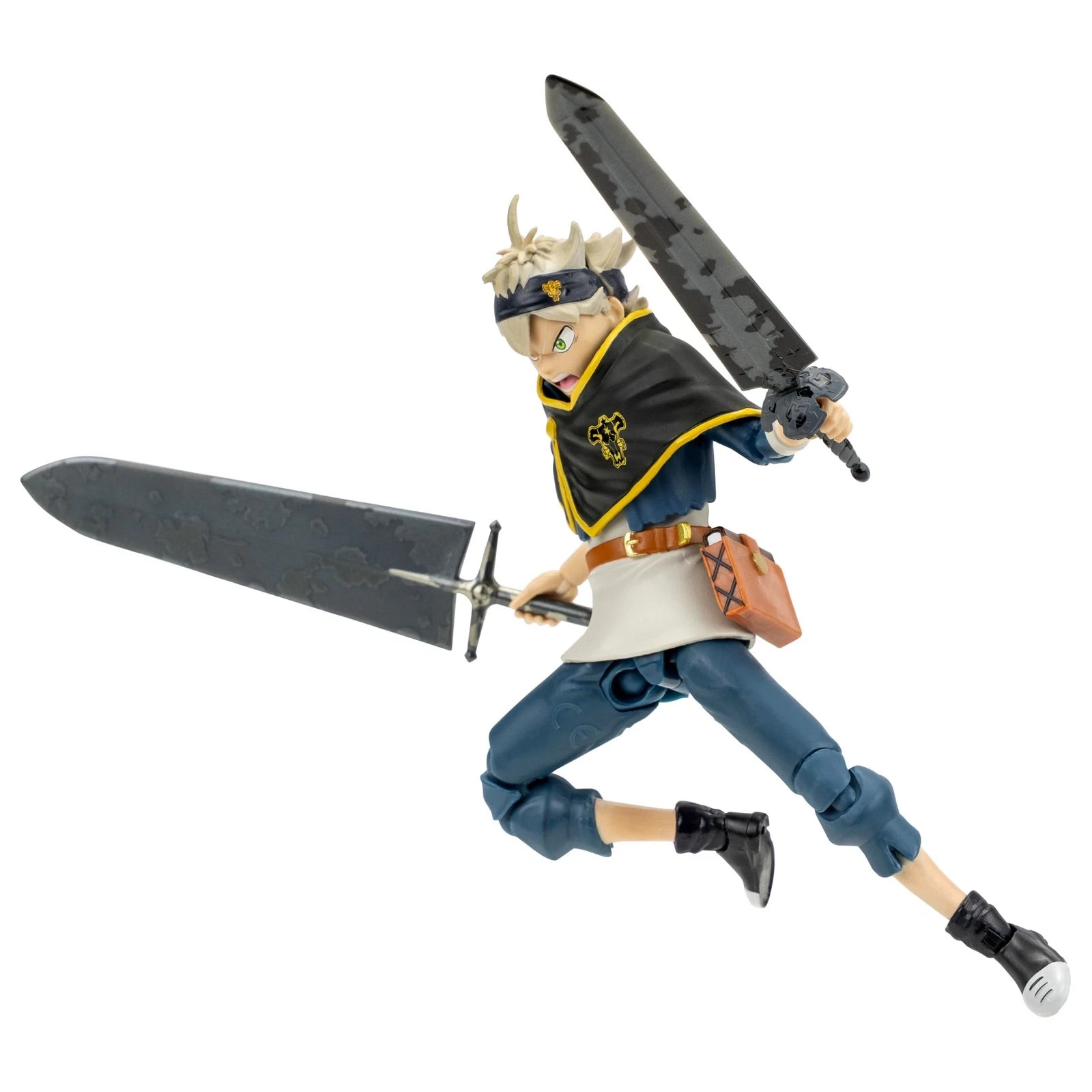 Total Anime Asta - 6.5-Inch Figure with Swappable Faceplates, Alternate Hands...