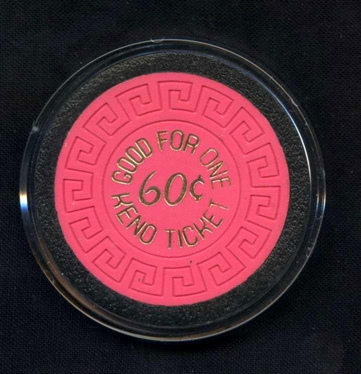 60 Cent Chip. Holiday Hotel. Reno, Nevada.