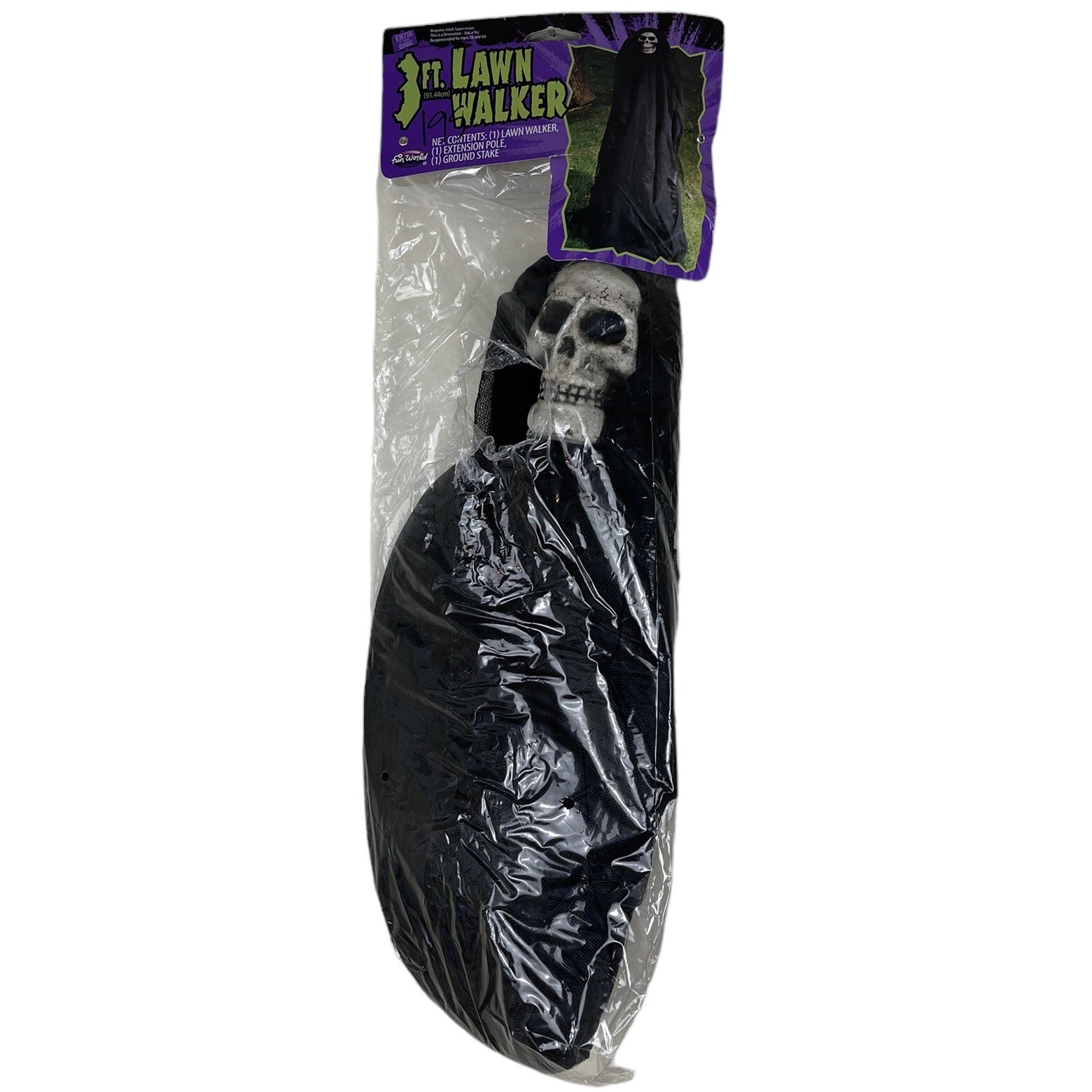Vintage Kmart 3 Foot Lawn Walker Grim Reaper Yard Stake Vintage Kmart 3 Foot Lawn Walker Grim Reaper Yard Stake