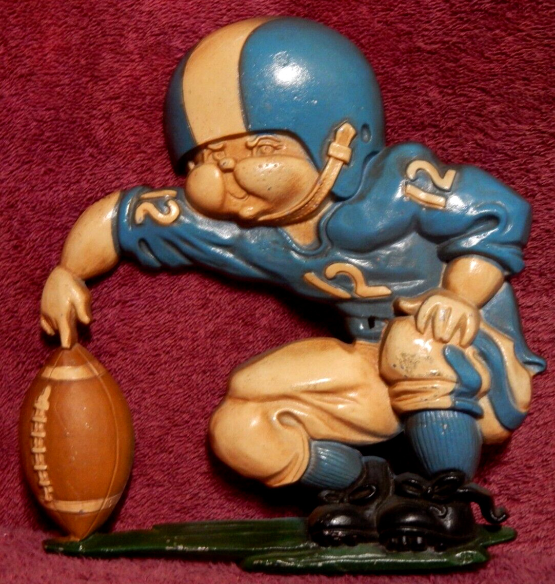 1976 Homco Cast Aluminum Football Player #12