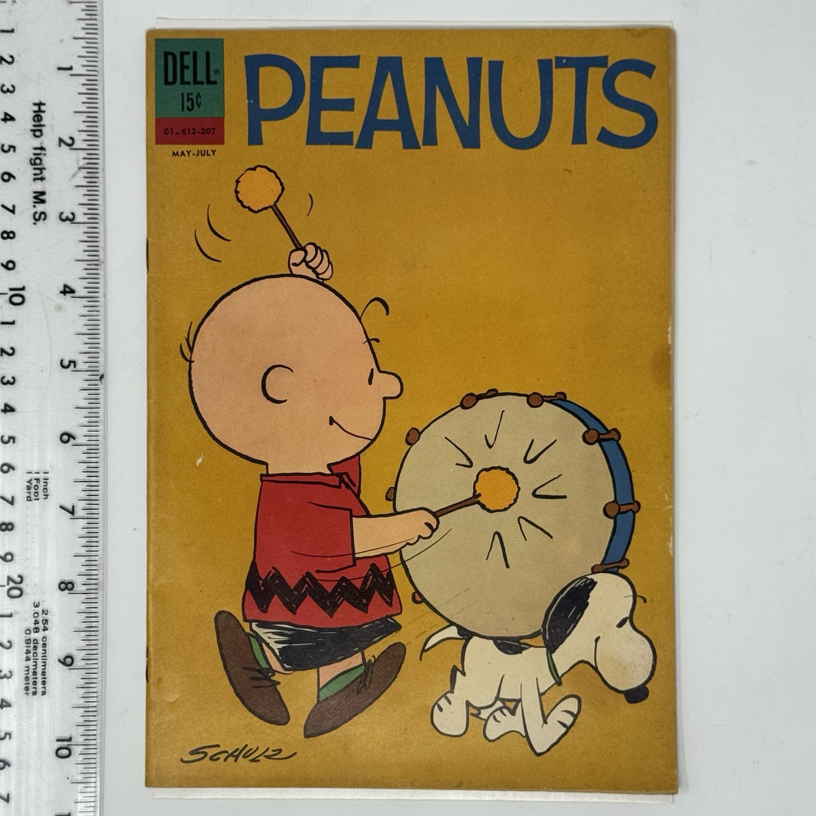 Peanuts #13 (Dell Comics May-July 1962) Nice Condition
