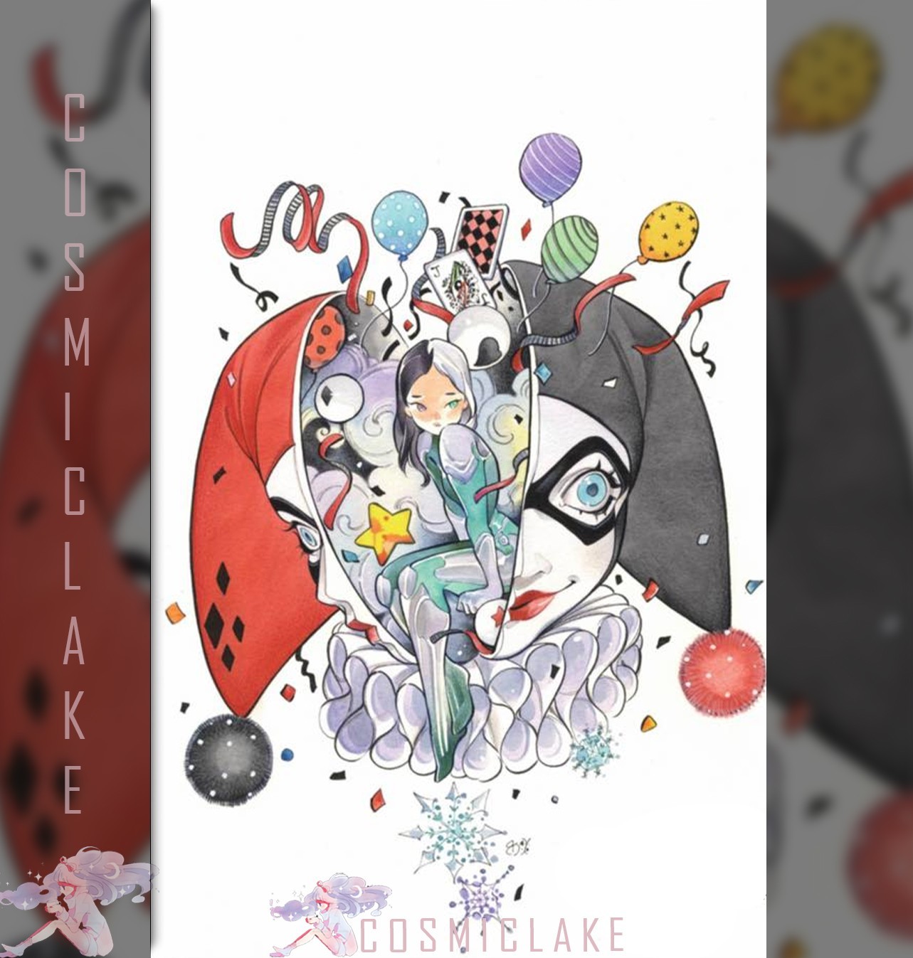 DEADPOOL / BATMAN #1 MOMOKO LUNA SNOW HARLEY QUINN NYCC VIRGIN VARIANT  ☪